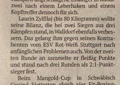 Etliche Erfolge für Fit-Boxing Kämpfer !
